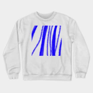 blue watercolor abstract texture pattern Crewneck Sweatshirt